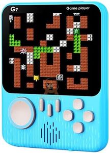 Amazm ( 𝟏𝟎 𝐘𝐄𝐀𝐑𝐒 𝐖𝐀𝐑𝐑𝐀𝐍𝐓𝐘 ) Retro Classic Game Box 3.5 Inches Screen G7 | 666 in 1 Games Box | TV Video Handheld Console | Video Game for Kids 7 to 10 Years ( Assorted Color )
