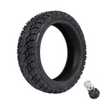 ZAITUO 60/70-6.5 10-inch Explosion-proof Tubeless Tire + 10" Heavy Duty Butyl Rubber inner Tube Replace for Segway Ninebot Max G30 G30LP G30E Electric Kick Scooter Tyre Wheel Parts (tire x1)