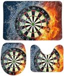 Dart Board Target Water Fire Bathro