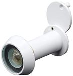 Door Viewer White Peepholes or Peek Holes Chubb Security 8V001 Type Wide Angle