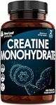 Creatine Monohydrate Tablets 3000mg - 180 Creatine Tablets - Exercise Workout Gym Supplement for Men & Women - Creatine Monohydrate Powder Tablets (3 per serving) -Lab Tested & Vegan Friendly 2 Months