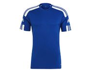 adidas Men's Squadra 21 Jersey, Royal Blue/White, L