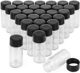 Kesell 30pcs Clear Glass Vials with