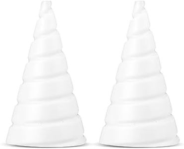 2 Piezas Plantilla de Bobinado para Jardinería de Electrocultivo, Plantilla de Bobinado Plantilla de Antena de Alambre de Cobre para Jardinería para Jardines Plantas (Tamaño Pequeño)