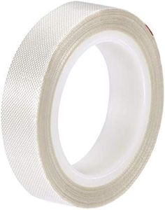 sourcing map Heat Resistant Tape High Temperature Heat Transfer Tape PTFE Film Adhesive Tape 13mm Width 10m 33ft Length White