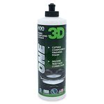 3D One - Professional Cutting, Polishing, and Finishing Compound (16 Oz) for Paint Correction, Auto Detailing and Buffing