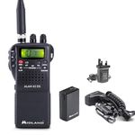 Midland - Alan 42 DS CB Radio Portable Transceiver, License-Free, Multi-Band for All EU Countries, Digital Squelch - Professional Transceivers AM/FM with 2-Pin Socket, Antenna, and Accessories