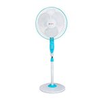 VENUS Sway Plus SPF400 Pedestal Fans | 400mm | 60W | with Oscillation and 3 Speed Option | 2 Years Guarantee | 1350 RPM | ISI Certified (Sky Blue)