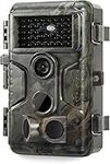 GardePro A3S Wildlife Camera, 32MP 1296p, Trail Camera with H.264 Video, Next-Gen Imaging Technology, 100ft No Glow Night Vision, 0.1s Trigger Speed Motion Activated, Camera Traps for Garden