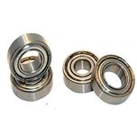 Invento 4Pcs MR84ZZ 4x8x3mm for 4mm Rod Radial Ball Bearings CNC/Robotics/DIY Project