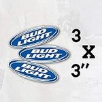 Bud Light Beer Logo Vinyl Sticker D