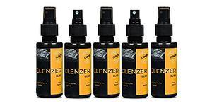 Clenzer BLISS Alcohol Based Liquid Hand Sanitizer Spray - 80% Ethyl Alcohol, Kills 99.9% Bacteria & Germs, Prevents Skin Dryness, Signature Fragrance, No Parabens, No Sulphate & No Color (100 ml X 5)