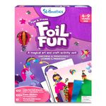 Skillmatics Art & Craft Activity - Foil Fun Unicorns & Princesses, No Mess Art for Kids, Craft Kits & Supplies, DIY Creative Activity, Gifts for Girls & Boys Ages 4, 5, 6, 7, 8, 9, Travel Toys