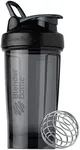 BlenderBottle Shaker Bottle Pro Series Perfect for Protein Shakes and Pre Workout, 24-Ounce, Black