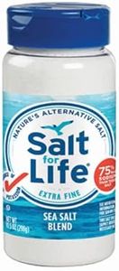 Salt For Life Salt Substitute - 10.5 oz. - Tasty Low Sodium Salt & Potassium Salt Substitute for High Blood Pressure - The Top Salt Substitute With Real Salt-Taste and Salt Alternative!