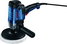 Bosch GPO 950 Heavy Duty Electric Polisher, 950 W, M14, 2,100 rpm, 180 mm Dia., Variable Speed, Constant Speed, Soft Start, 2.3 kg + 4 Bosch Accessories, 1 Year Warranty