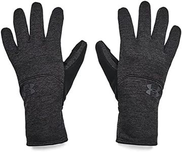 Under Armour mens Storm Fleece Gloves , Black (001)/Pitch Gray , Large