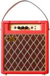 2025 Retroman Combo Pre-Tube Guitar Amplifier -Compact and Powerful Amp for Professional Performances and Practice Sessions Red Color