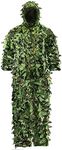 Tencen Ghillie Suit 3D Leafy Camo S