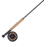 PENN Fishing Battle Fly Reel and Fishing Rod Outfit Combo, Black, 10wt (BTLFLY10WT90)