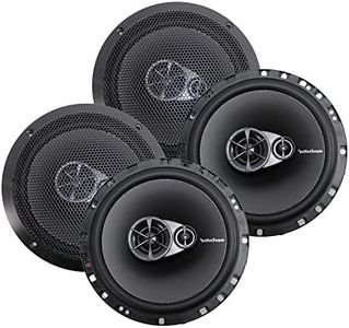 4 New Rockford Fosgate R165X3 6.5" 180W 3 Way Car Audio Coaxial Speakers Stereo