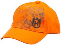 husqvarna 593253901 Xplorer Kappe mit Sägenmotiv, orange