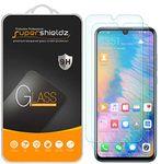 (3 Pack) Supershieldz Designed for Huawei (Honor 10 Lite) and (Honor 20 Lite) Tempered Glass Screen Protector, Anti Scratch, Bubble Free