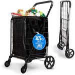 SereneLife Small Foldable Shopping 