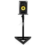 Gorilla Studio GSM-100 Studio Monitor Speaker Floor Stand with Foam Pads Height and Positioning Adjustments