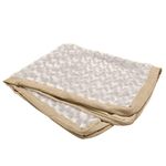 FurHaven Ultra Plush Curly Faux Fur & Suede Mattress Dog Bed Replacement Cover - Cream, Large