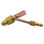 Cables and Gas (Water) Separate Cable Connector Fitting for TIG Welding Torch (5/8"-18 Male WP26)