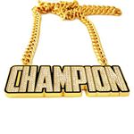 Champion Chains Medal Necklace - MVP Chain Award -Fantasy Football Belt Trophy-Champ Award Winner Prize Trophy Award Necklace Team Football Soccer Baseball Basketball Softball (Champion Chain)