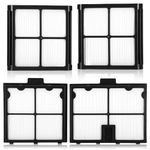 NURATIT 9991466-R4 Ultra-Fine Filter Panels(4PK), Compatible with Dolphin Automatic Pool Cleaner Active 10, Active 15, E10, Explorer E20, Nautilus CC, Encore, Cayman, Escape, Advantage, Echo, S50 etc