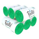 Amazon Brand - Presto! Garbage Bags Medium 180 Count|19 x 21 inches Green, For Wet Waste|30 bags/roll (Pack of 6)