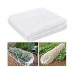 Insect Netting Mesh Garden Netting Fine Mesh Butterfly Garden Netting for Vegetables Plants Fruits Flowers Crops Greenhouse Row Covers Raised Bed Barrier Screen Birds Protection Netting (3 * 4m)