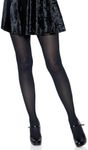 Leg Avenue Women's Nylon Tights, Black, One Size