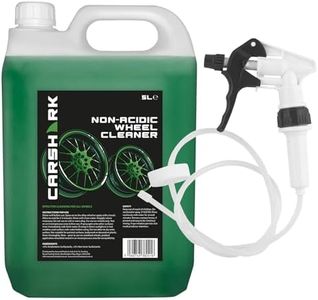 CARSHARK Non Acidic Wheel Cleaner 5 Litre with Long Hose Trigger, Heavy Duty Formula