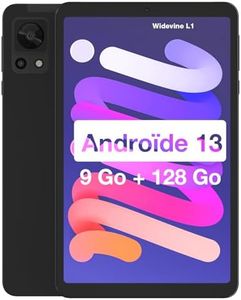 DOOGEE T20MINI Tablette Android 13,Tablette Tactile 8.4 Pouces avec Carte Sim 4G, 9(4+5) Go + 128 Go (TF 1 to), Tablettes Octa Core, FHD 1920x 1200, 13MP Caméra, Batterie 5060mAh Widevine L1, Noir