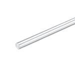 MECCANIXITY Round Solid Aluminum Rod 8mm Diameter 300mm Length Lathe Bar Stock for DIY Craft Pack of 1