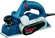 Bosch GHO 10-82 Heavy Duty Corded Electric Planer, HSS, 710W, 16,500 rpm, 1 mm Depth, 82 mm Width, Dust Extraction, Bosch Click & Clean System, 2.5 kg + Single-Ended Open Jaw Spanner, 1 Year Warranty