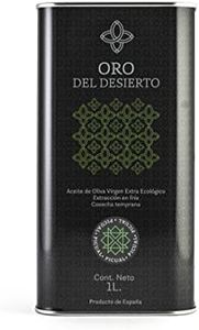 Oro del Desierto - Huile d'olive vierge extra biologique - Variété Picual - Boîte de 1L