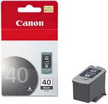 Canon PG-40 Genuine Black Ink Cartridge, Compatible with iP2600/1800/1700/1600, MX310/300, MP470/460/450/210/170/160/150/140/180/190, JX200/210P