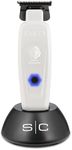 Stylecraft Saber Professional Full Metal Body Digital Brushless Motor Cordless Hair Trimmer (White)