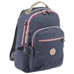 Kipling CLAS SEOUL Large backpack, True Navy Combo (Blue)