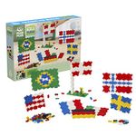 Plus-Plus - Learn to Build Flags of The World - 700 Pieces - Interlocking Building Blocks and Construction Set - STEM Toy for Kids - Age 5 to 12 Years - 3932