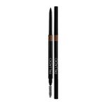 Palladio Beauty Brow Definer Pencil, Medium Brown, Ultra Precise Twist-Up Eye Brow Pencil with Long-Staying Power, Spooley Brush Blends Color for Natural Finish, No Eyebrow Pencil Sharpener Required