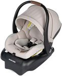 Maxi-Cosi Mico Luxe Infant Car Seat with Base, Rear Facing Car Seat for Babies, Baby Carseat 4-30 lbs, Baby Car Seats, Infant Car Seats, New Hope Tan