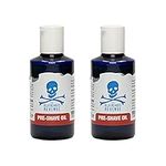 The Bluebeards Revenge, Pre Shave Oil for Men, Vegan Friendly Oil for Sensitive Skin, Helps to Prevent Skin Irritation, 100ml, Duo Pack