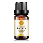 RAINBOW ABBY Anxiety Essential Oil - 100% Pure, Best Organic Therapeutic Grade Blend Essential Oil - 10 ml