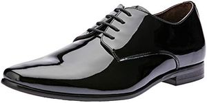 Julius Marlow Men's Jet Dress Shoe, Black Patent, UK 9/US 10